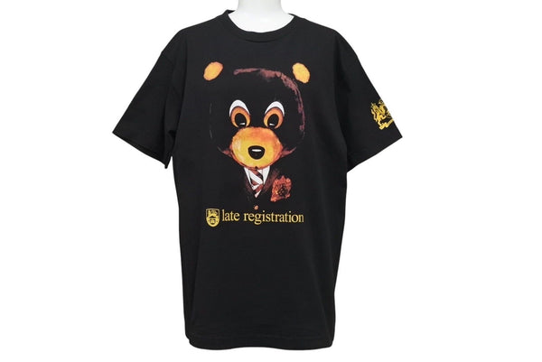 Very good condition KANYE WEST Kanye West late registration2005 short sleeve T-shirt Vintage Cotton Black Size M Used 4c071117