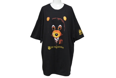 極美品 KANYE WEST カニエウェスト late registration2005 半袖Tシャツ ヴィンテージ コットン ブラック サイズXL 中古 4c071118