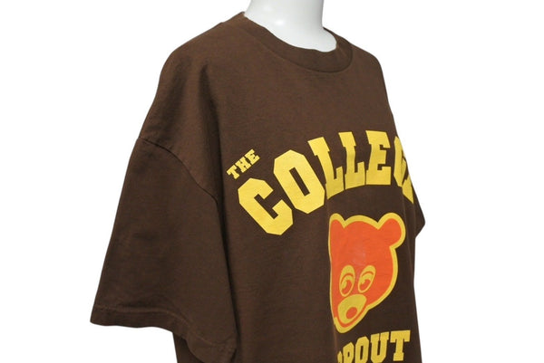 KANYE WEST THE COLLEGE DROP OUT Kanye West The College Dropout Short Sleeve T-shirt Size L Brown Good Condition Used 4c071128