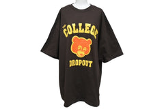 KANYE WEST THE COLLEGE DROP OUT Kanye West The College Dropout Short Sleeve T-shirt Size XXL Brown Good Condition Used 4c071129