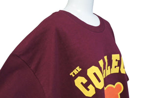 Very Good Condition KANYE WEST THE COLLEGE DROP OUT Kanye West The College Dropout Short Sleeve T-shirt Size XL Wine Red Used 4c071130