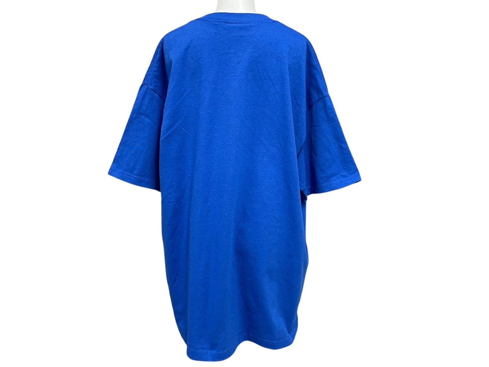 極美品 KANYE WEST THE COLLEGE DROP OUT カニエ ウェスト ザ コレッジ ドロップアウト 半袖Tシャツ サイズ XL ブルー 中古 4c071131