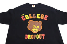 Load image into Gallery viewer, KANYE WEST THE COLLEGE DROP OUT カニエ ウェスト ザ コレッジ ドロップアウト 半袖Tシャツ サイズ L ブラック 美品 中古 4c071138