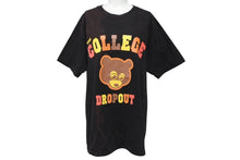 Load image into Gallery viewer, KANYE WEST THE COLLEGE DROP OUT カニエ ウェスト ザ コレッジ ドロップアウト 半袖Tシャツ サイズ L ブラック 美品 中古 4c071139