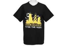 KANYE WEST IS FOR THE KIDS Short Sleeve T-shirt Cotton Black Size S Good Condition Used 4c071140