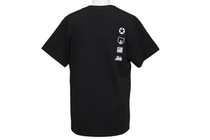 KANYE WEST IS FOR THE KIDS Short Sleeve T-shirt Cotton Black Size S Good Condition Used 4c071140