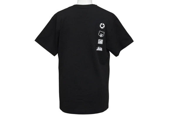 KANYE WEST IS FOR THE KIDS Short Sleeve T-shirt Cotton Black Size S Good Condition Used 4c071140