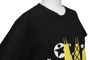KANYE WEST IS FOR THE KIDS Short Sleeve T-shirt Cotton Black Size S Good Condition Used 4c071140