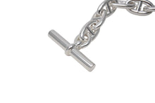 Load image into Gallery viewer, 新品未使用 HERMES エルメス シェーヌダンクルGM ブレスレット 14コマ 24AG090779 777g シルバー925 美品 中古 4c071153