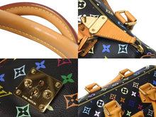 画像をギャラリービューアに読み込む, LOUIS VUITTON ルイヴィトン スピーディ30 ハンドバッグ M92642 モノグラム マルチカラー ブラック 美品 中古 4c071175