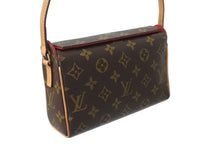 画像をギャラリービューアに読み込む, 極美品 LOUIS VUITTON ルイヴィトン レシタル ハンドバッグ M51900 モノグラムキャンバス ブラウン 中古 4c071177