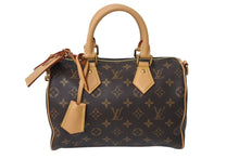 Load image into Gallery viewer, 新品未使用 LOUIS VUITTON ルイヴィトン スピーディ P9 バンドリエール 25 ボストンバッグ M24443 ブラウン 中古 4c071178