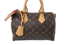 Load image into Gallery viewer, 新品未使用 LOUIS VUITTON ルイヴィトン スピーディ P9 バンドリエール 25 ボストンバッグ M24443 ブラウン 中古 4c071178