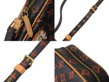 Load image into Gallery viewer, 極美品 LOUIS VUITTON ルイヴィトン キャットグラム トランスフォード モノグラム ショルダーバッグ M44399 ブラウン レッド 中古 4c071179