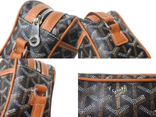 Load image into Gallery viewer, GOYARD ゴヤール カップヴェールPM ショルダーバッグ ブラウン PVC レザー シルバー金具 美品 中古 4c071186