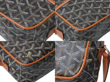 Load image into Gallery viewer, GOYARD ゴヤール カップヴェールPM ショルダーバッグ ブラウン PVC レザー シルバー金具 美品 中古 4c071186