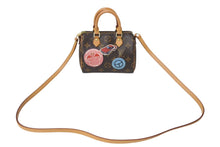 Load image into Gallery viewer, LOUIS VUITTON ルイヴィトン ナノスピーディ ハンドバッグ M62208 リミテッドエディションワールドツアー 2WAY 美品 中古 4c071208