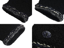 画像をギャラリービューアに読み込む, 極美品 CHANEL シャネル メンズ 17SS ツイード ウール ジャケット ブラック ノーカラージャケット P56910V37165 サイズ50 中古 4c071210