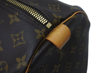 画像をギャラリービューアに読み込む, 極美品 LOUIS VUITTON ルイヴィトン キーポル60 ボストンバッグ M41422 モノグラム ブラウン PVC ヌメ革 レザー 中古 4c071217