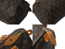 Load image into Gallery viewer, LOUIS VUITTON ルイヴィトン スピーディ25 ハンドバッグ M41528 モノグラム PVC レザー ゴールド金具 ブラウン 美品 中古 4c071223