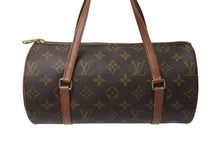 Load image into Gallery viewer, 極美品 LOUIS VUITTON ルイヴィトン パピヨン26 ハンドバッグ M51366 モノグラム ブラウン ゴールド金具 中古 4c071224