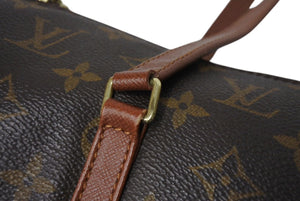 LOUIS VUITTON ルイヴィトン パピヨン30 GM ハンドバッグ M51385 筒型 モノグラム ゴールド金具 ブラウン 美品 中古 4c071225