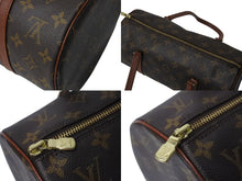 Load image into Gallery viewer, LOUIS VUITTON ルイヴィトン パピヨン30 GM ハンドバッグ M51385 筒型 モノグラム ゴールド金具 ブラウン 美品 中古 4c071225