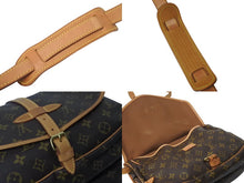 Load image into Gallery viewer, LOUIS VUITTON ルイヴィトン ソミュール30 ショルダーバッグ ブラウン モノグラム ロゴ 斜めがけ M42256 美品 中古 4c071226