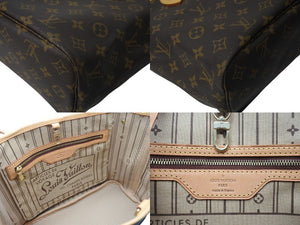 LOUIS VUITTON ルイヴィトン ネヴァーフル PM トートバッグ M41245 モノグラムキャンバス ブラウン 美品 中古 4c071227