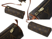 画像をギャラリービューアに読み込む, LOUIS VUITTON ルイヴィトン パピヨン30 GM ハンドバック 筒型 モノグラム M51365 ゴールド金具 ブラウン 美品 中古 4c071229