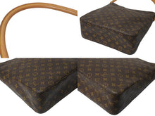 Load image into Gallery viewer, 極美品 LOUIS VUITTON ルイヴィトン ルーピングGM ハンドバッグ モノグラム M51145 ブラウン ゴールド金具 中古 4c071235