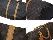 Load image into Gallery viewer, LOUIS VUITTON ルイヴィトン キーポル50 ボストンバッグ M41426 モノグラムキャンバス ブラウン ゴールド金具 美品 中古 4c071238