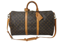 Load image into Gallery viewer, LOUIS VUITTON ルイヴィト キーポル・バンドリエール 50 ボストンバッグ M41416 美品 中古 4c071239