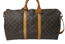 Load image into Gallery viewer, LOUIS VUITTON ルイヴィト キーポル・バンドリエール 50 ボストンバッグ M41416 美品 中古 4c071239