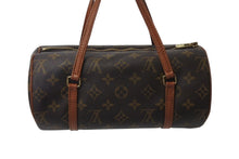 画像をギャラリービューアに読み込む, LOUIS VUITTON ルイヴィトン パピヨン26 ハンドバッグ M51386 モノグラム ブラウン ゴールド金具 美品 中古 4c071242