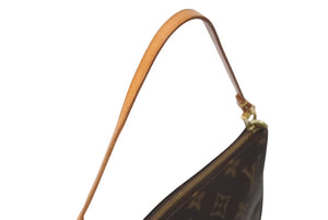 LOUIS VUITTON ルイヴィトン ポシェット アクセソワール アクセサリーポーチ M51980 モノグラム PVC レザー 美品 中古 4c071246