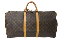 Load image into Gallery viewer, LOUIS VUITTON ルイヴィトン キーポルバンドリエール60 ボストンバッグ M41412 モノグラムキャンバス ブラウン ゴールド金具 美品 中古 4c071247