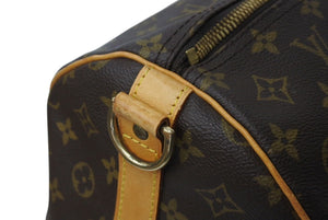 LOUIS VUITTON ルイヴィトン キーポルバンドリエール60 ボストンバッグ M41412 モノグラムキャンバス ブラウン ゴールド金具 美品 中古 4c071247