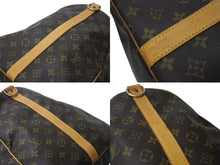 Load image into Gallery viewer, LOUIS VUITTON ルイヴィトン キーポルバンドリエール60 ボストンバッグ M41412 モノグラムキャンバス ブラウン ゴールド金具 美品 中古 4c071247