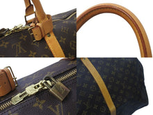 Load image into Gallery viewer, LOUIS VUITTON ルイヴィトン キーポルバンドリエール60 ボストンバッグ M41412 モノグラムキャンバス ブラウン ゴールド金具 美品 中古 4c071247