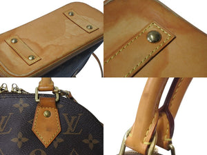 LOUIS VUITTON ルイヴィトン アルマBB ハンドバッグ M53152 ショルダー 2WAY モノグラムキャンバス PVC レザー 良品 中古 4c071250