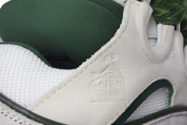 LANVIN curb sneaker ライバン カーブ スニーカー サイズ40 25cm グリーン ホワイト ポルトガル製 美品 中古 4c071260