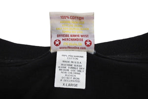 極美品 KanyeWest カニエウエスト Miracle-Whip ミラクルウィップ 2004 半袖Ｔシャツ コットン ブラック レッド サイズXL 中古 4c071277