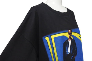 極美品 PUFF DADDY パフダディ 半袖Ｔシャツ サイズXL HIP HOP RAP TEES ヴィンテージ ブラック コットン 中古 4c071284