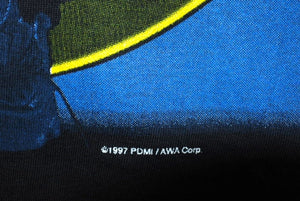 Very Good Condition PUFF DADDY Short Sleeve T-shirt Size XL HIP HOP RAP TEES Vintage Black Cotton Used 4c071284