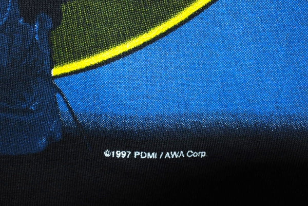 Very Good Condition PUFF DADDY Short Sleeve T-shirt Size XL HIP HOP RAP TEES Vintage Black Cotton Used 4c071284