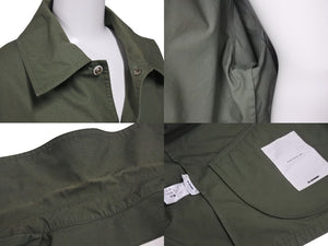 JIL SANDER+ ジルサンダー+ コーチジャケット JPUS400205MS24260011 サイズ48 カーキ コットン 美品 中古 4c071295