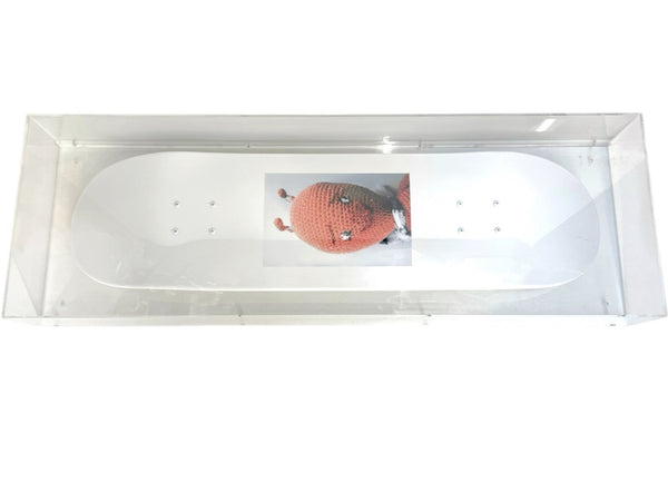 Very Good Condition SUPREME × Mike Kelly Supreme × Mike Kelly Ahh...Youth! Skateboard Skateboard Deck 18FW White Used 4c071297