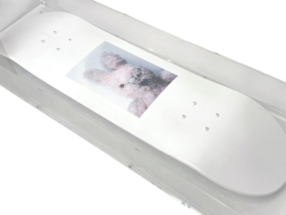 Very Good Condition SUPREME × Mike Kelly Supreme × Mike Kelly Ahh...Youth! Skateboard Skateboard Deck 18FW White Used 4c071300