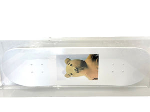 Very Good Condition SUPREME × Mike Kelly Supreme × Mike Kelly Ahh...Youth! Skateboard Skateboard Deck 18FW White Used 4c071304